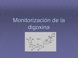 Monitorización de la digoxina