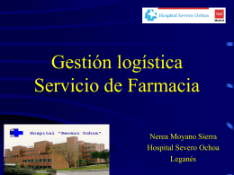 Gestión logística - SEFH: Sociedad Española de