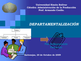 Universidad Simón Bolívar Cátedra: Supervisión de