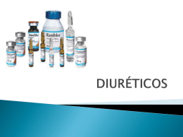 DIURÉTICOS - Farmaco2 Dr:Matamoros