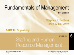 Fundamentals of Management 5e.