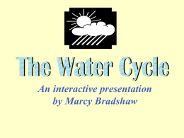 The Water Cycle - Utah Education Network