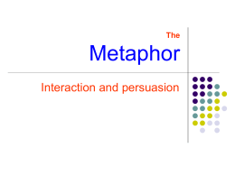 The Metaphor