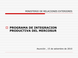 Informe Situacional / Innovación y Cohesión