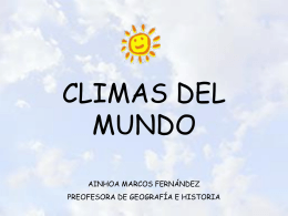CLIMA Y SERES VIVOS - geografiaeducativa.jimdo.com