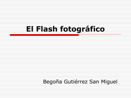 El Flash fotográfico