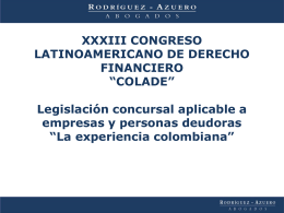 Inversión Extranjera en Colombia Marco jurídico