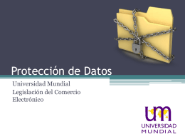 Protección y Clases de Datos