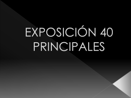 EXPOSICIÓN 40 PRINCIPALES