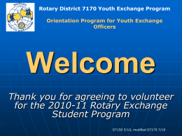 Welcome [rotary-youth