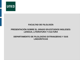 Diapositiva 1 - UNED | Universidad Nacional de