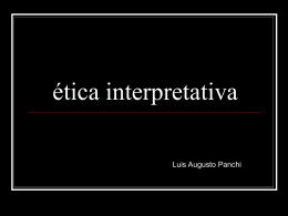 ética interpretativa