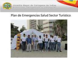 Plan de Emergencias Sector Turístico