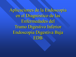 Aplicaciones de la endoscopia en el diagnóstico de