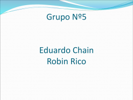 Grupo Nº1 Carlos De La Cruz Sergio Plata Robin