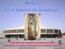 Milagro en la basílica de Guadalupe - Libero -