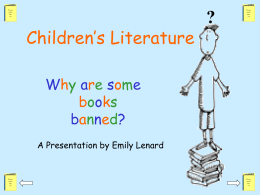 Banned Children’s Books
