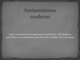 Antisemitismo moderno