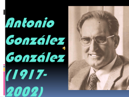 Antonio González González