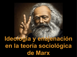 Ideología y enajenación en la teoría sociológica