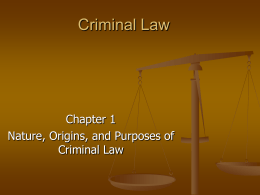 Criminal Law - Anoka-Hennepin School District 11