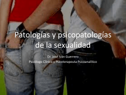 Psicopatología de la sexualidad