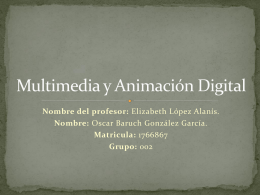 Multimedia y Animación Digital