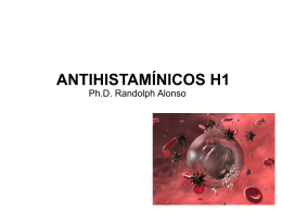ANTIHISTAMÍNICOS H1 - Transcripciones Cuartos 2008