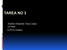 TAREA No 3 - fem2012