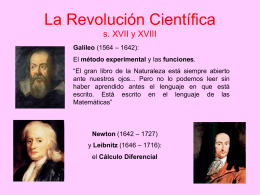 La Revolución Científica