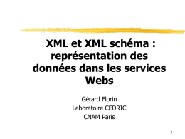 XML et XML Schéma