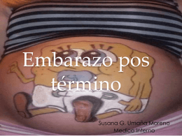 Embarazo pos término