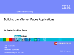 Core Slides for the IBM Software Development