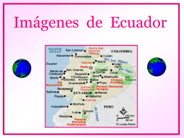Ecuador en imágenes