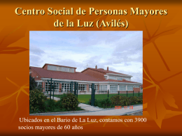 Centro Social de Personas Mayores de la Luz