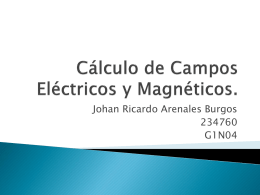 Cálculo de campos eléctricos y magnéticos.