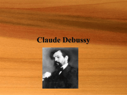 Claude Debussy - Kettering City School District