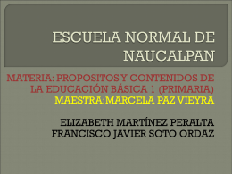 ESCUELA NORMAL DE NAUCALPAN