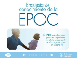 La EPOC en España - medicosypacientes.com