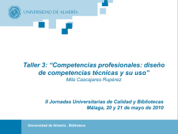 Comisión de Estatutos - Universidad de Málaga