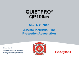 QUIETPRO QP100 Sales Presentation V1
