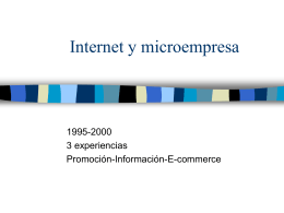 Internet y microempresa - Fedane