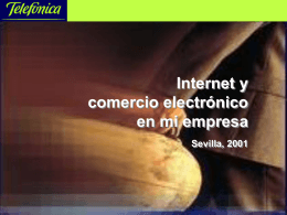 Internet y comercio electrónico en mi empresa