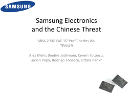 Samsung - Professor Charles C.Wu
