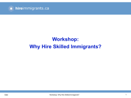 IMMIGRANTS WORK - Hire Immigrants