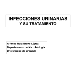 INFECCIONES URINARIAS Y SU TRATAMIENTO