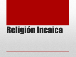 Religión Incaica