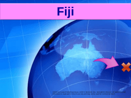 Presentation: Interesting Facts about Fiji