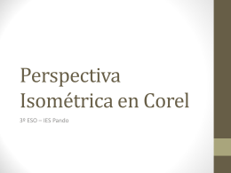 Perspectiva Isométrica en Corel