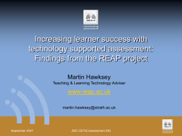 Increasing learner success with technology